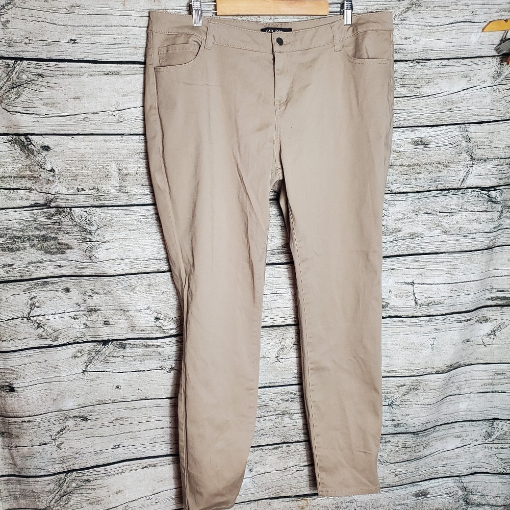 Wax Jean Khaki Pants Size 20.Waist approx:  20 inches Inseam approx: 30.5 inc